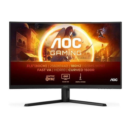 Ecran incurvé gamer - ecran, aoc